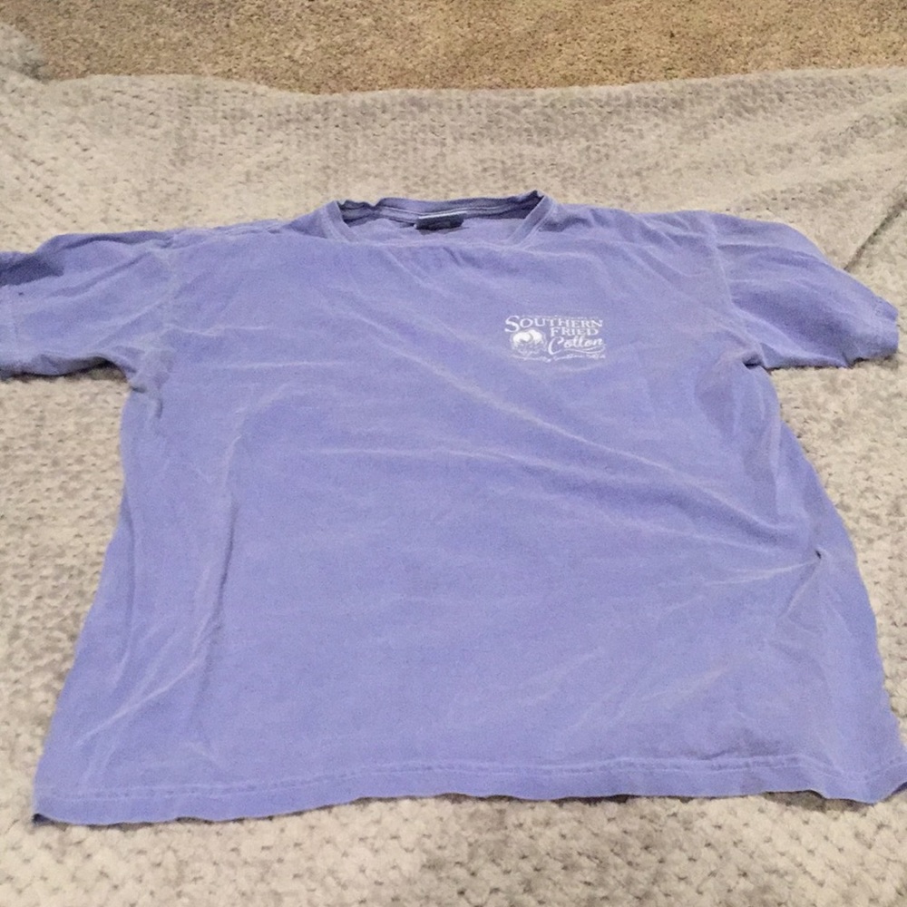 Bluish-purple southern fried cotton